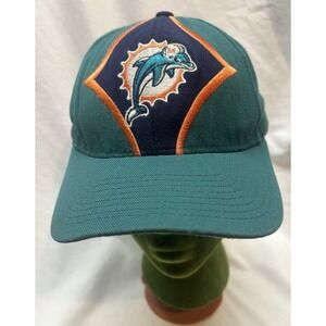 Vintage Miami Dolphins Snapback Starter Logo NFL Pro Line The Right Hat - Rare